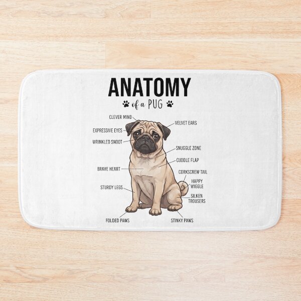 Item preview, Pug Anatomy Dog Lover designed and sold by dian-rody-crest.