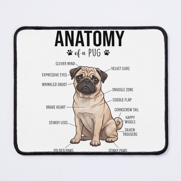 Item preview, Pug Anatomy Dog Lover designed and sold by dian-rody-crest.