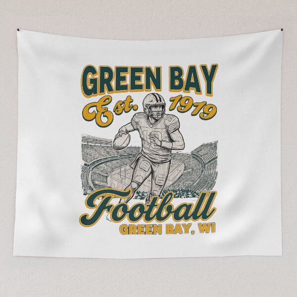 Item preview, Green Bay Football Est 1979 Retro  designed and sold by NicoleBen49806.