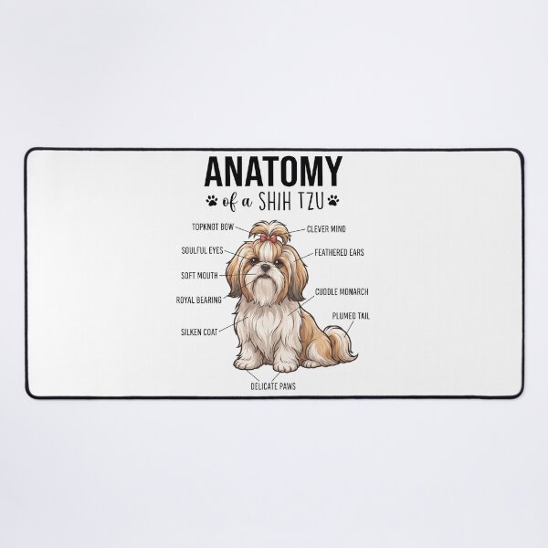 Item preview, Shih Tzu Anatomy Dog Lover designed and sold by dian-rody-crest.