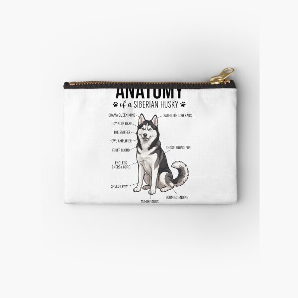 Item preview, Siberian Husky Anatomy Dog Lover designed and sold by dian-rody-crest.