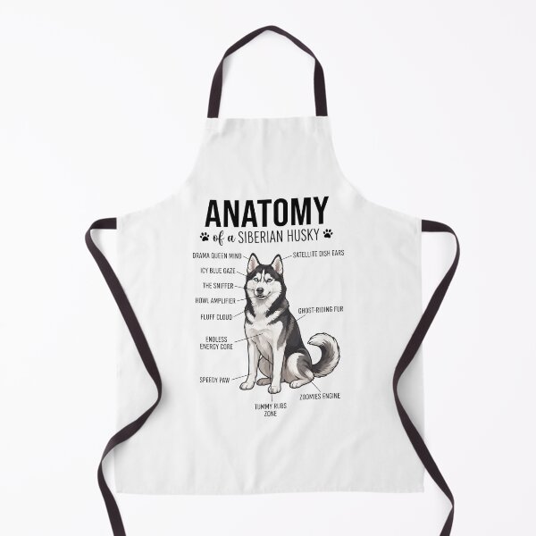 Item preview, Siberian Husky Anatomy Dog Lover designed and sold by dian-rody-crest.