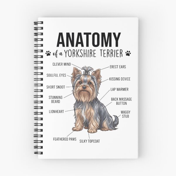 Item preview, Yorkshire Terrier Anatomy Dog Lover designed and sold by dian-rody-crest.