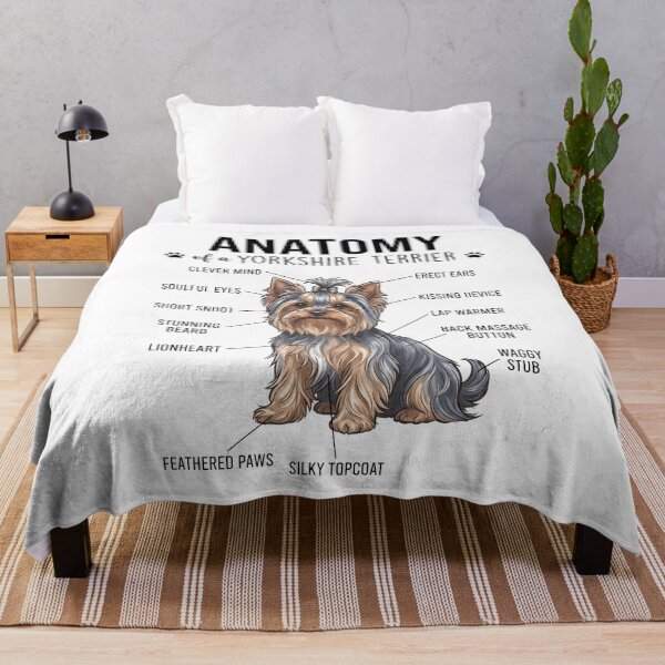 Item preview, Yorkshire Terrier Anatomy Dog Lover designed and sold by dian-rody-crest.