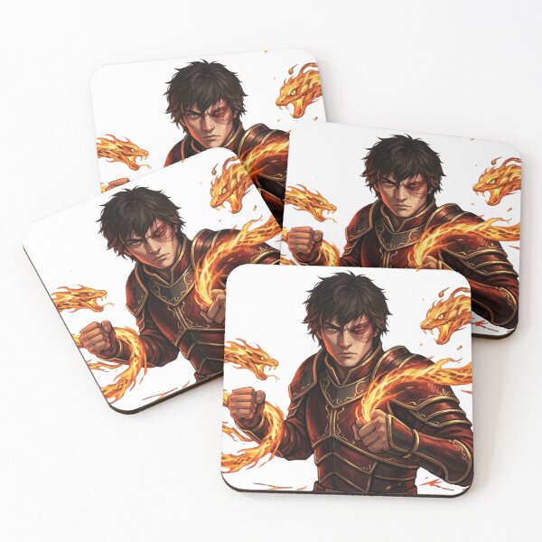 Item preview, Zuko Twin Dragons designed and sold by TrendingFabrics.