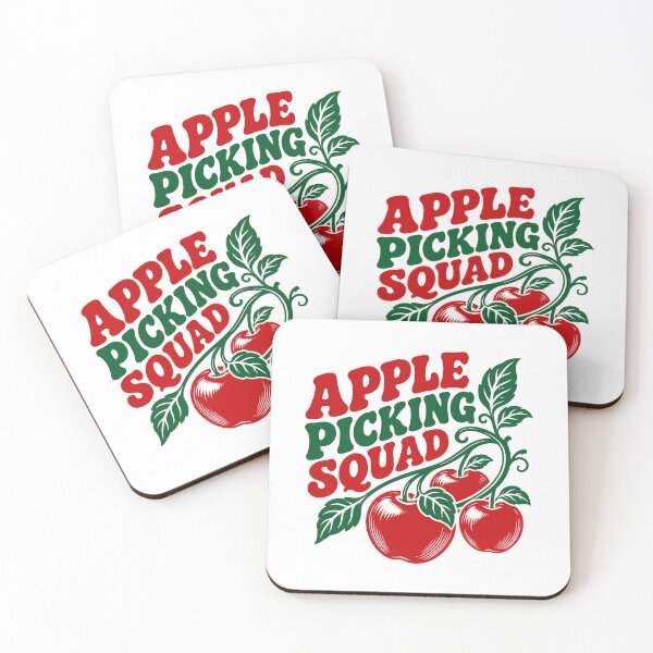 Item preview, Red Apple Picking Squad designed and sold by gunaone-design.