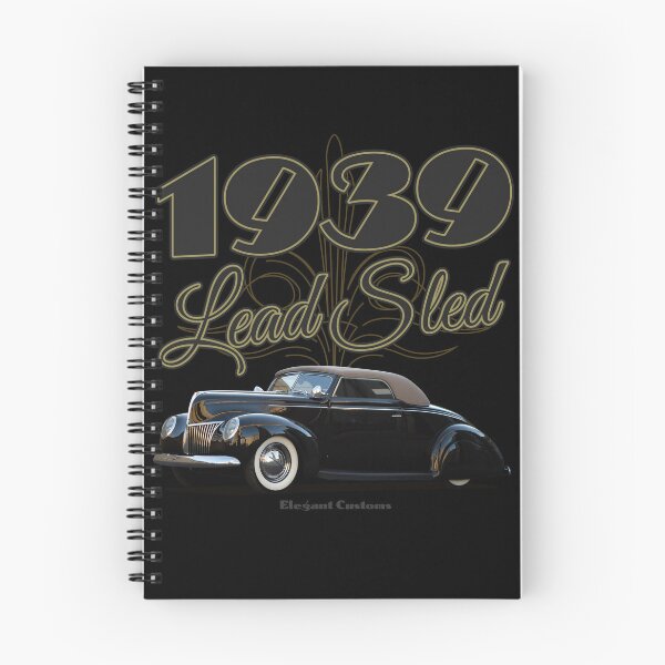 Item preview, 1939 Lead Sled with text - Lowrider, Kustom, Hot Rod, Muscle Car designed and sold by Elegant Customs.