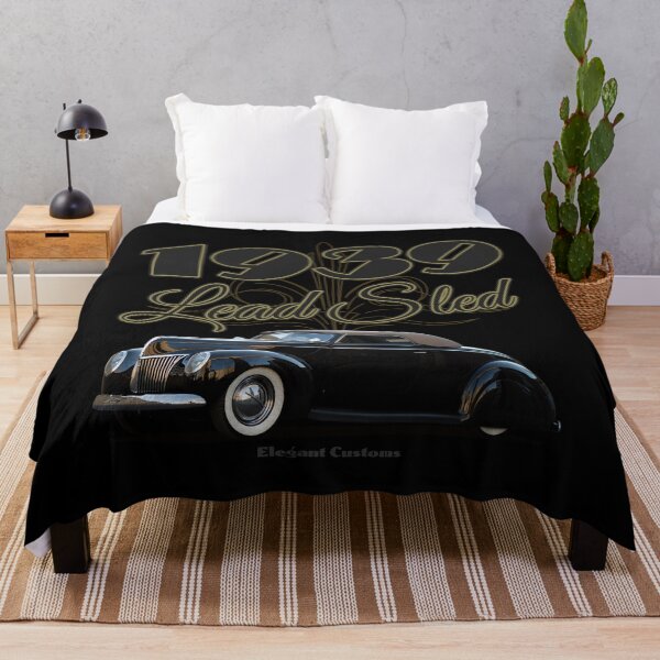 Item preview, 1939 Lead Sled with text - Lowrider, Kustom, Hot Rod, Muscle Car designed and sold by Elegant Customs.