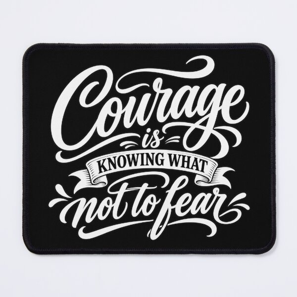 Item preview, The Courage to Stand Firm designed and sold by Quote Gallery.
