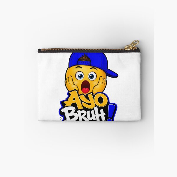 Item preview, Cool Ayo Bruh Character - Blue Color designed and sold by Hello Baddie Shop.