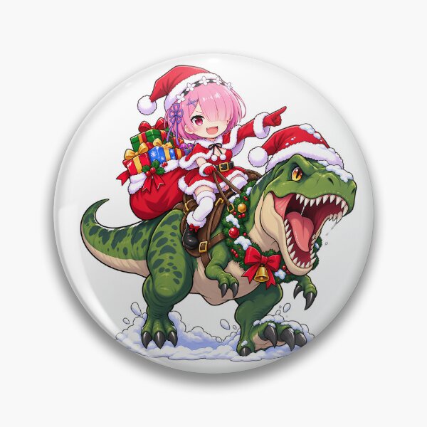 Item preview, Ram Christmas T Rex Dinosaur Ride designed and sold by mildaclairmo.