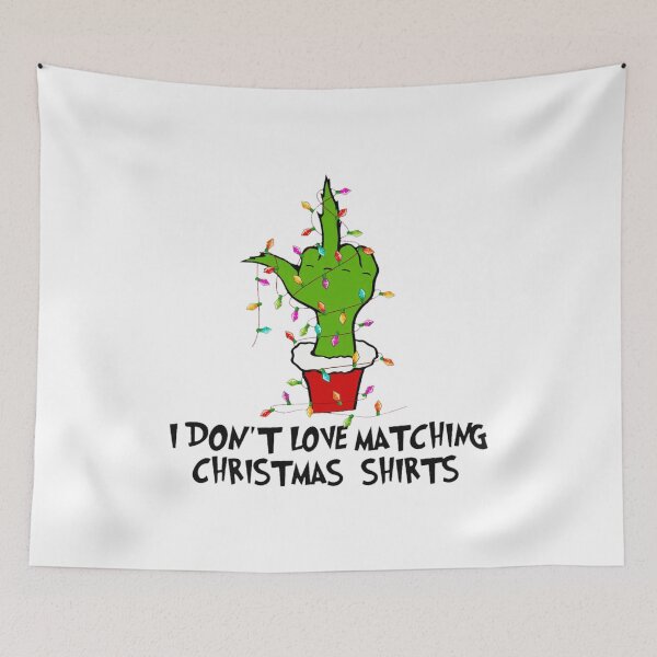 Item preview, Funny Christmas Hand Lights Quote  designed and sold by NicoleBen49806.