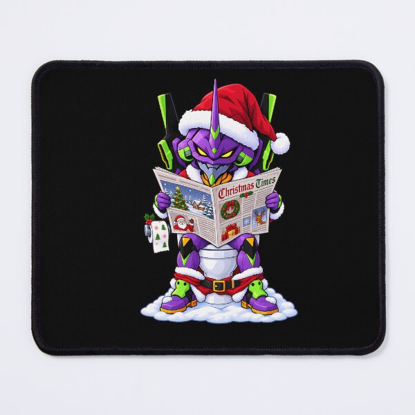 Item preview, Evangelion Unit 01 Neon Genesis Evangelion Christmas Newspaper Humor designed and sold by mildaclairmo.
