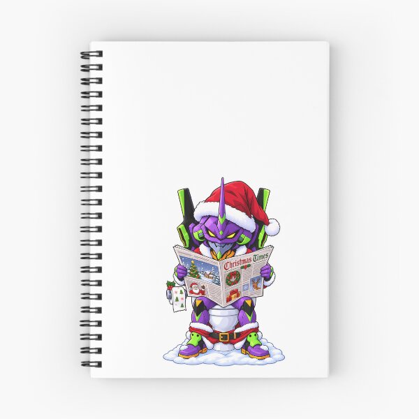 Item preview, Evangelion Unit 01 Neon Genesis Evangelion Christmas Newspaper Humor designed and sold by mildaclairmo.