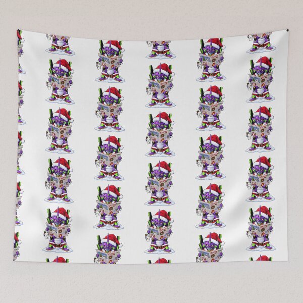 Item preview, Evangelion Unit 01 Neon Genesis Evangelion Christmas Newspaper Humor designed and sold by mildaclairmo.
