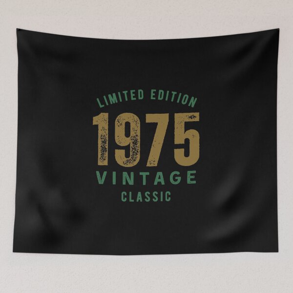 Item preview, 1975 Vintage Classic Limited Edition Birthday Gift Born in 1975 designed and sold by HYPNK.