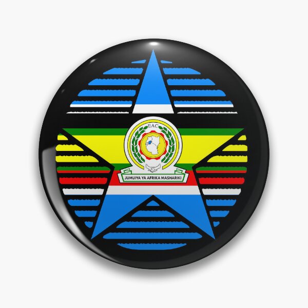 Item preview, Retro East African Community Flag Star EAC designed and sold by shitpostee.