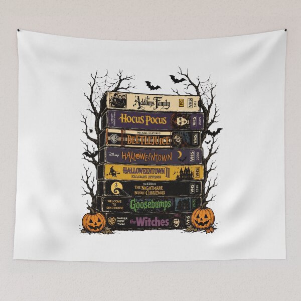 Item preview, Spooky Movie VHS Stack | Halloween Classics designed and sold by ZacharyWh41164.