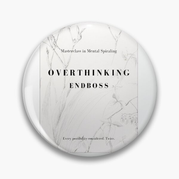 Item preview, Overthinking final boss designed and sold by KokoFlanell.