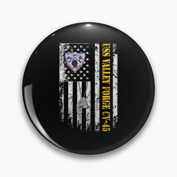 Item preview, USS Valley Forge CV-45 Distressed Flag Dog Tags Veteran Graphic designed and sold by Osstaramilua.