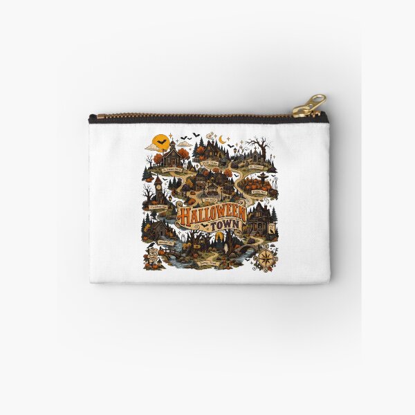 Item preview, Halloween Town Map Spooky Vintage  designed and sold by NicoleBen49806.