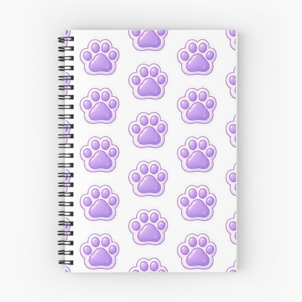 Item preview, Cute Purple Paw Print designed and sold by Kiralemon.