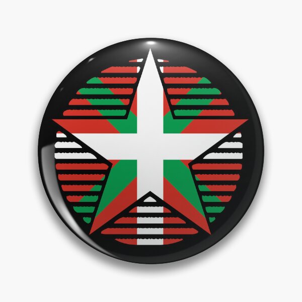 Item preview, Retro Basque Country Flag Star ES-PV designed and sold by shitpostee.
