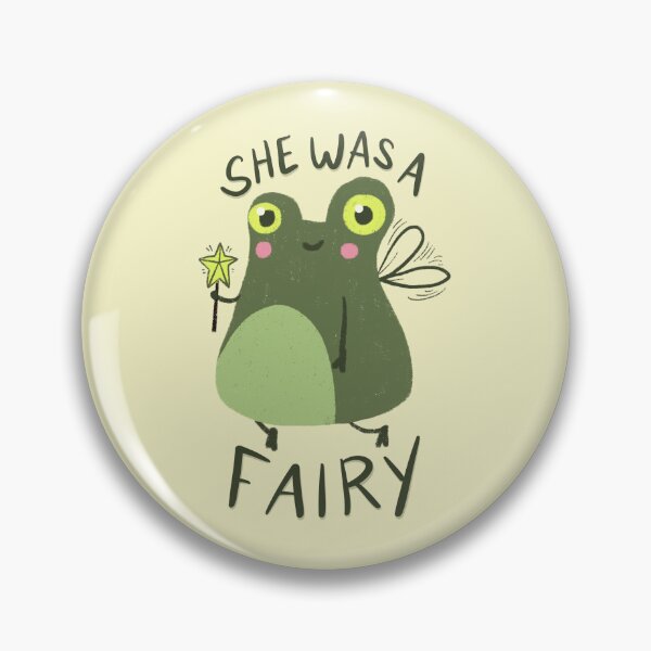 Item preview, She Was A Fairy Frog designed and sold by Stephanie McRae.