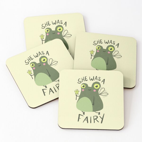Item preview, She Was A Fairy Frog designed and sold by Stephanie McRae.