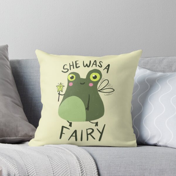 Item preview, She Was A Fairy Frog designed and sold by Stephanie McRae.