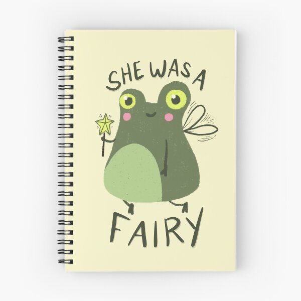 Item preview, She Was A Fairy Frog designed and sold by Stephanie McRae.