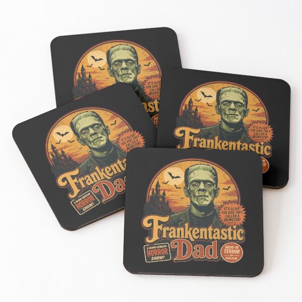 Item preview, Frankentastic Dad – Funny Vintage Frankenstein Halloween Father Design designed and sold by artworkathome.