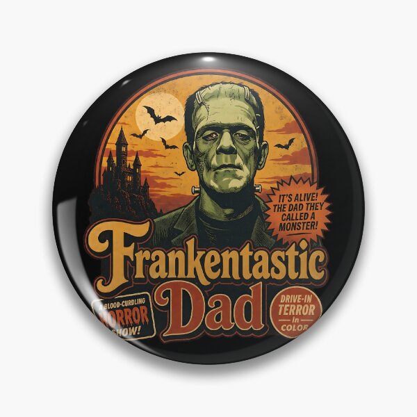 Item preview, Frankentastic Dad – Funny Vintage Frankenstein Halloween Father Design designed and sold by artworkathome.