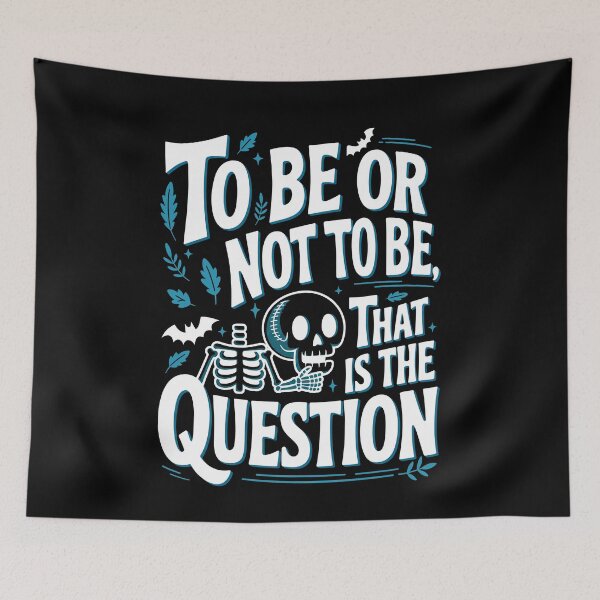 Item preview, Skull To Be Or Not To Be, That IThe Question designed and sold by KristenSabol.