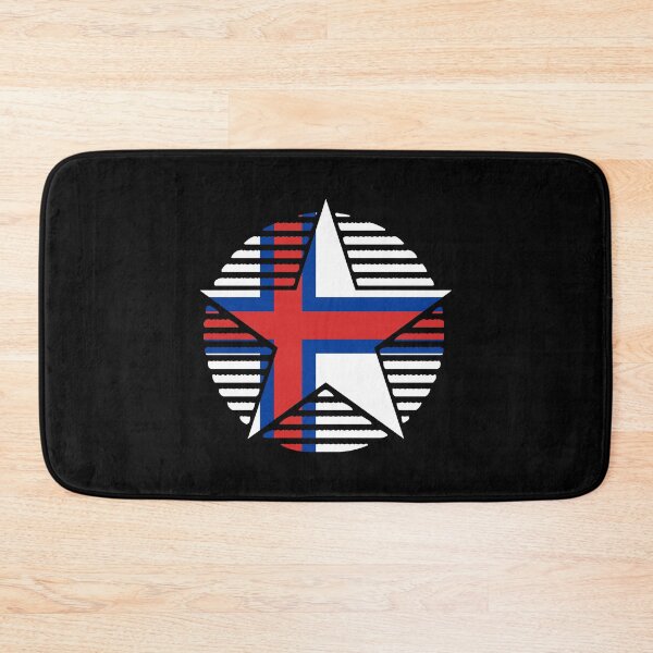 Item preview, Retro Faroe Islands Flag Star FO designed and sold by shitpostee.