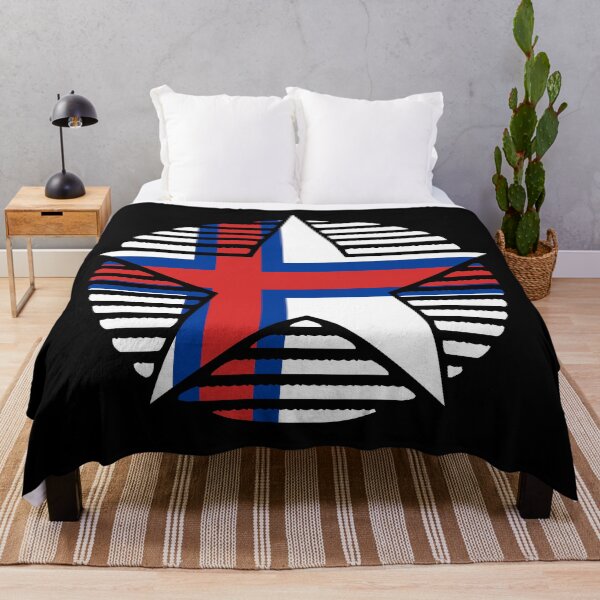 Item preview, Retro Faroe Islands Flag Star FO designed and sold by shitpostee.