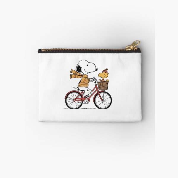 Item preview, Snoopy And Woodstock Cozy Autumn Bike Ride designed and sold by RedZodiac-Brand.