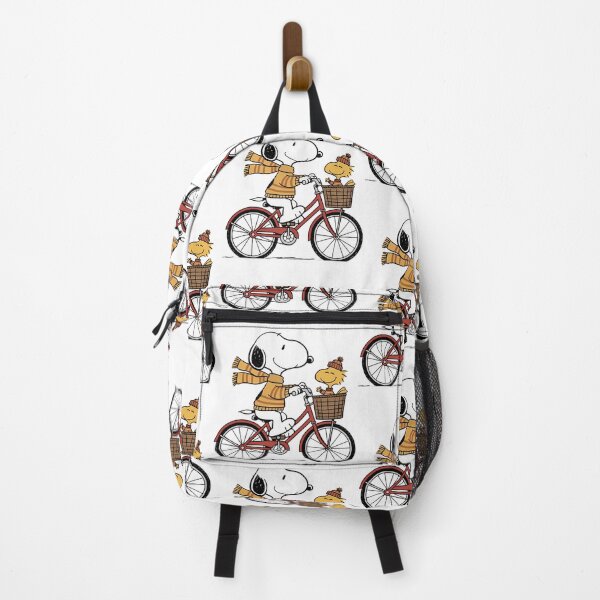 Item preview, Snoopy And Woodstock Cozy Autumn Bike Ride designed and sold by RedZodiac-Brand.