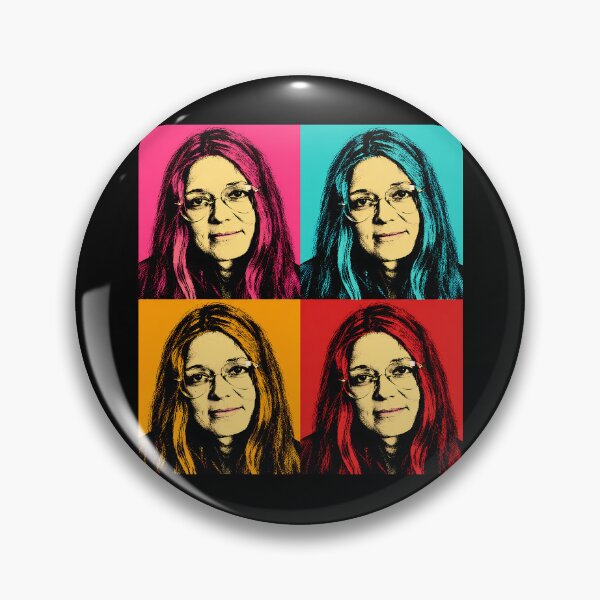 Item preview, Gloria Steinem Pop Art Retro Feminist Icon Portrait designed and sold by GusHickman.