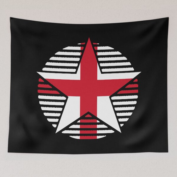 Item preview, Retro England Flag Star GB-ENG designed and sold by shitpostee.