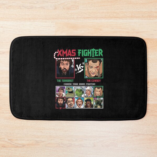 Item preview, Holiday Fighter Video Game Style Selection designed and sold by ThomasSkotteg.