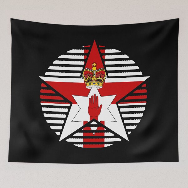 Item preview, Retro Northern Ireland Flag Star GB-NIR designed and sold by shitpostee.