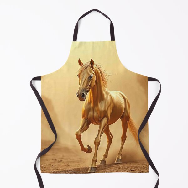 Item preview, Golden Desert Stallion – Majestic Running Horse in Sunlit Canyon designed and sold by MFMart.