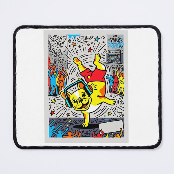 Item preview, French Bulldog Breakdance designed and sold by PictoVibe.