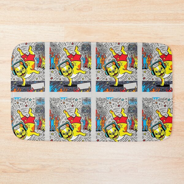 Item preview, French Bulldog Breakdance designed and sold by PictoVibe.