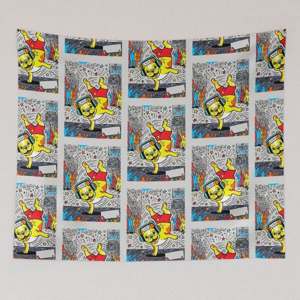 Item preview, French Bulldog Breakdance designed and sold by PictoVibe.