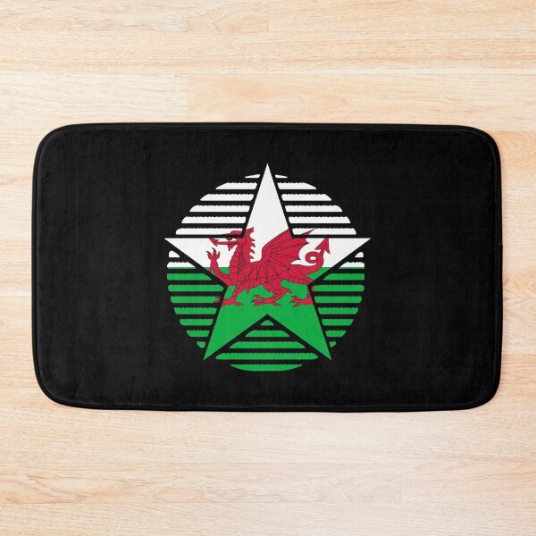 Artikelvorschau, Retro Wales Flag Star GB-WLS entworfen und verkauft von shitpostee.