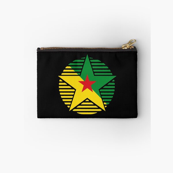 Item preview, Retro French Guiana Flag Star GF designed and sold by shitpostee.