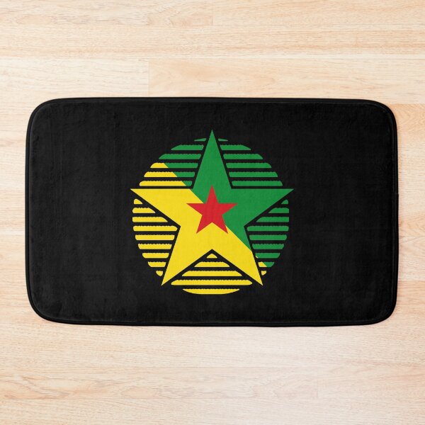 Item preview, Retro French Guiana Flag Star GF designed and sold by shitpostee.