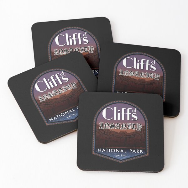 Item preview, Cliffs of Insanity Park Badge  designed and sold by ThomasSkotteg.